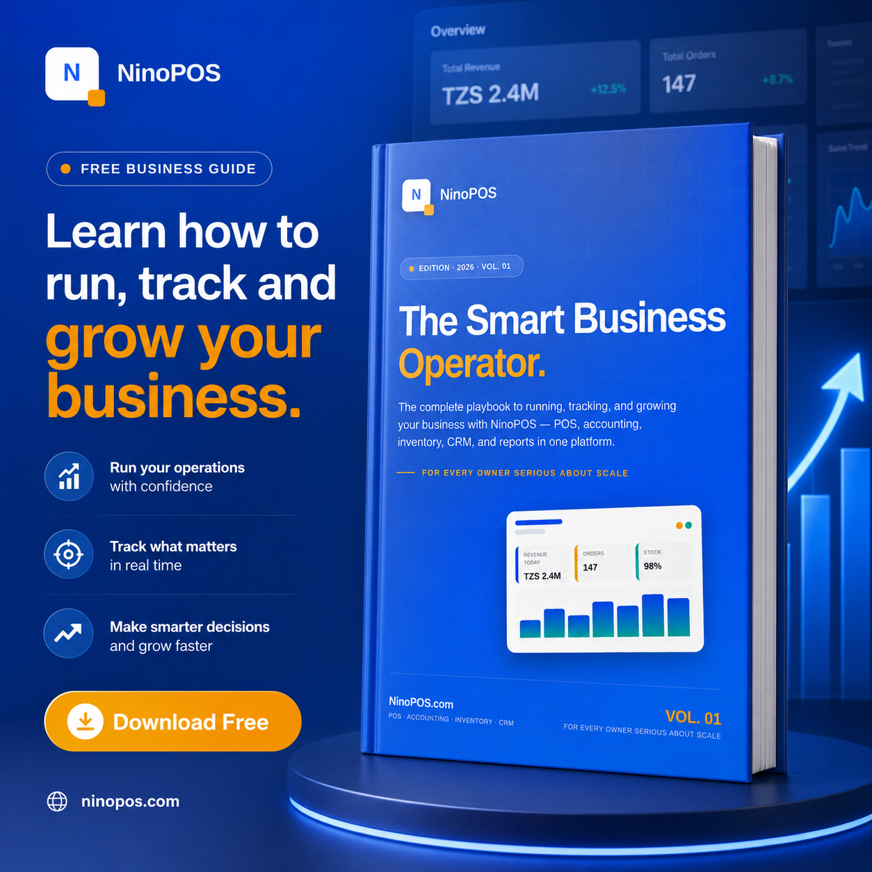 Free Business Guide — Learn how to run, track and grow your business